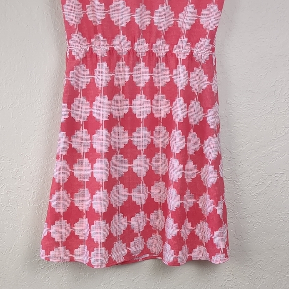 Merona‎ Pink Geometric Sleeveless Dress Size S Casual Pockets - Picture 7 of 10